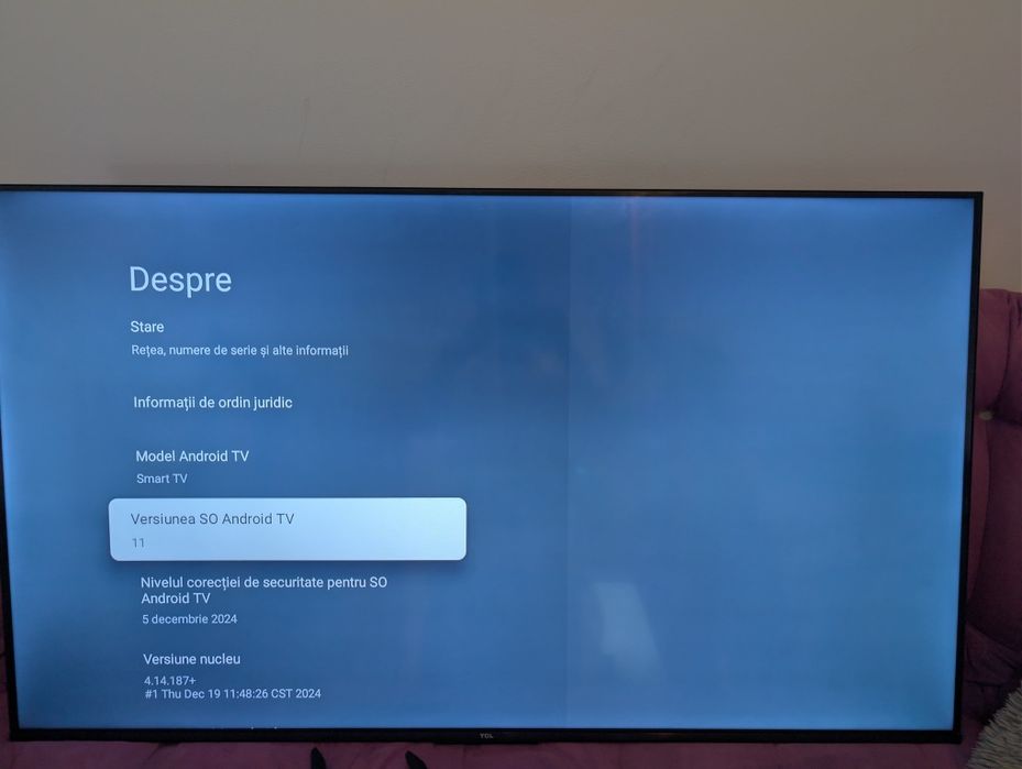 Google TV TCL 55P655 – 139 cm (55”), 4K, factura și garantie