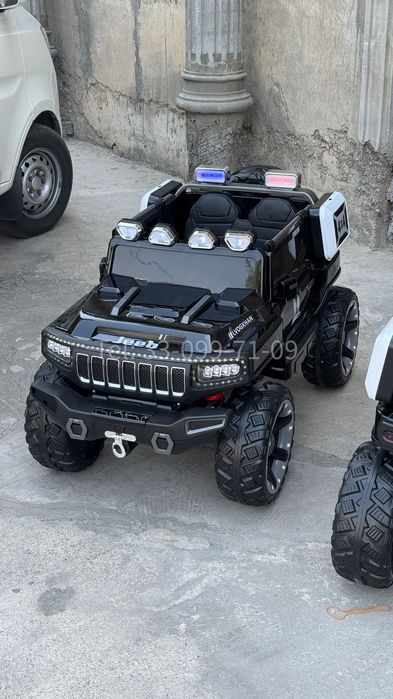 Детский электромобиль 4x4 Jeep | 12в и 24в | Количество ограничено!