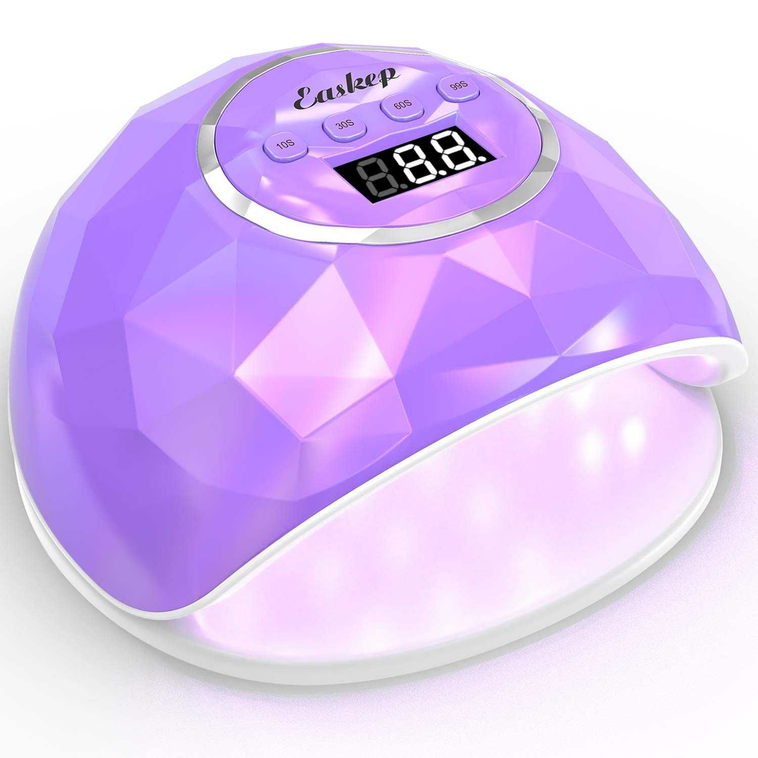 Професионална дизайнерска UV LED лампа за нокти Easkep F6 86W