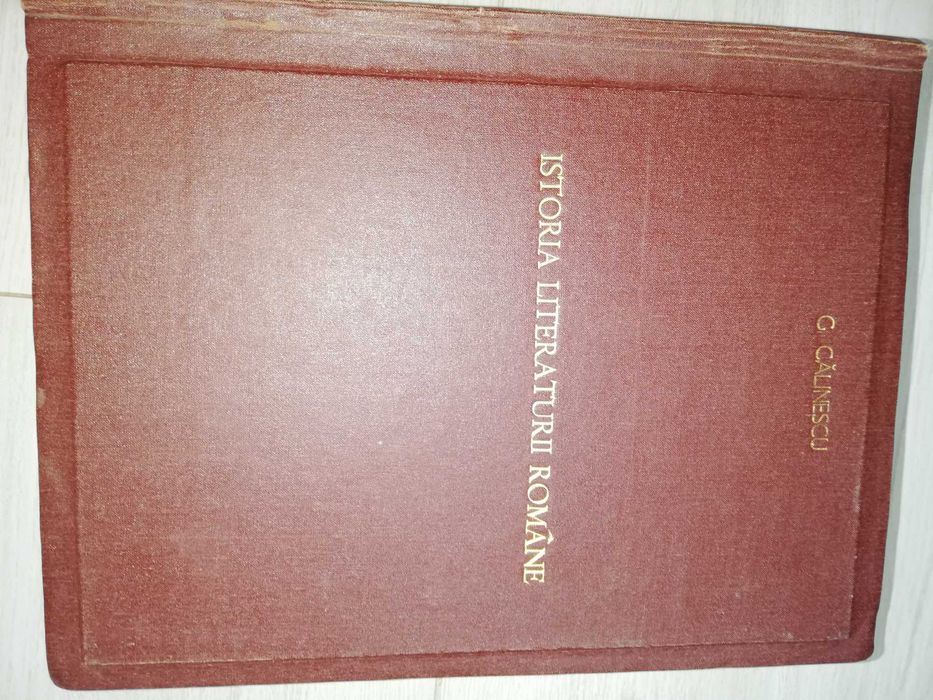 Carte, istoria literaturii romane.