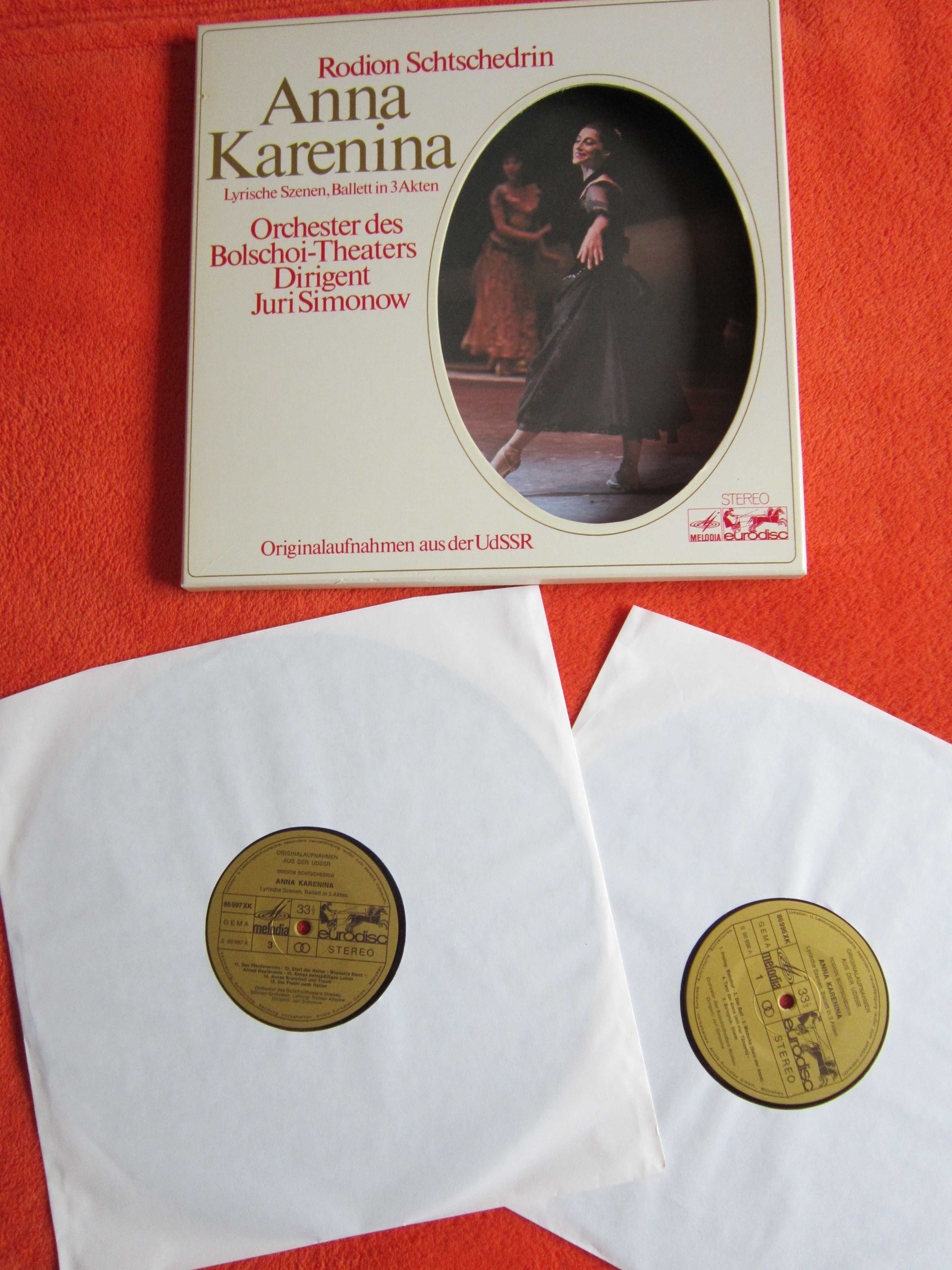 vinil Anna Karenina-Rodion Schtschedrin,Juri Simonow