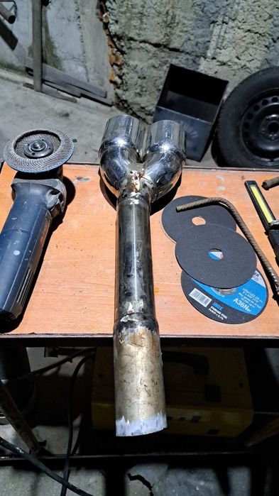 Sudura tobe eșapament  racord flexibil dpf catalizator auto dube moto