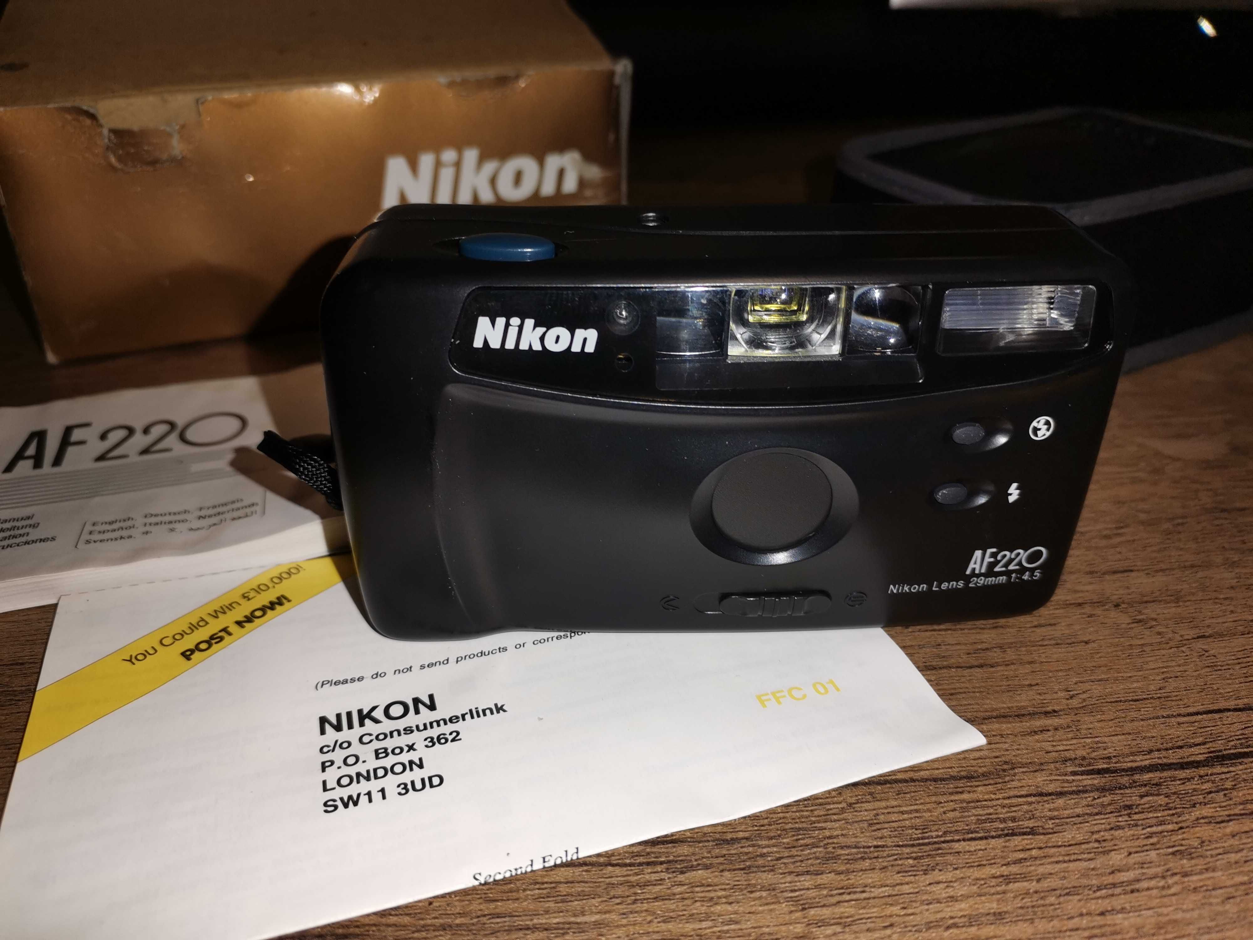 NIKON AF220, Compact Film Camera 35mm