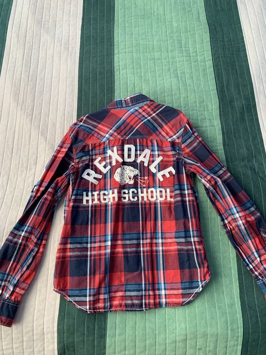 Дънки, блузи и яке за момче 140см.ц