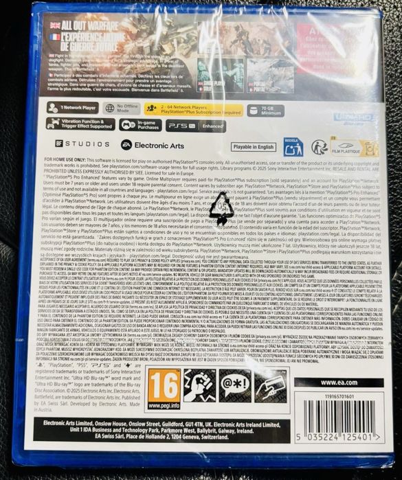 Joc Battlefield 6 Phantom Edition Playstation 5/PS5