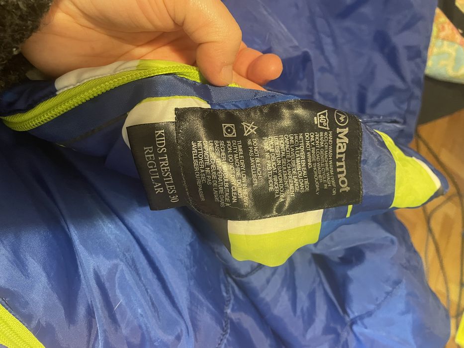 sac de dormit copii Marmot Trestles 30 160cm