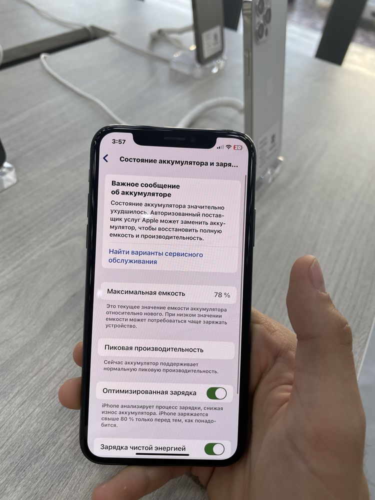 iphone xs 6 oy garantiya bilan
