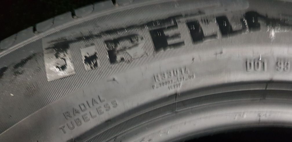 Anvelope 4x225 55 17 pirelli runflat dot 18 mm 5.2