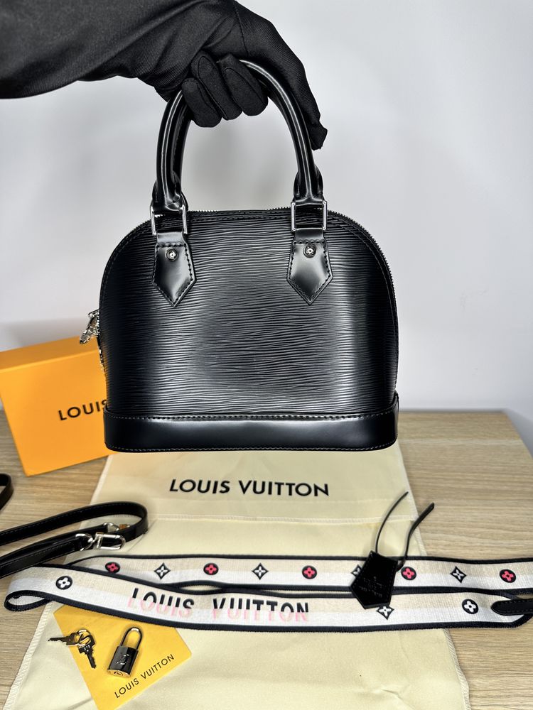 Geanta Louis Vuitton Alma BB piele canvas 100% cadou