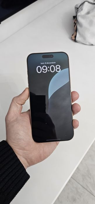 iPhone 16 Pro Max 5G, 256GB, Desert Titanium, inca in garantie,