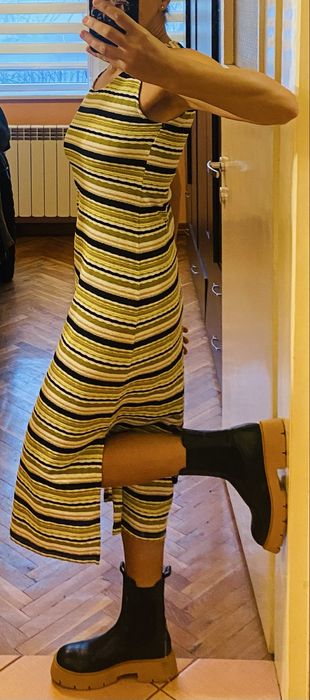 Mango Chelsea боти с масивна подметка