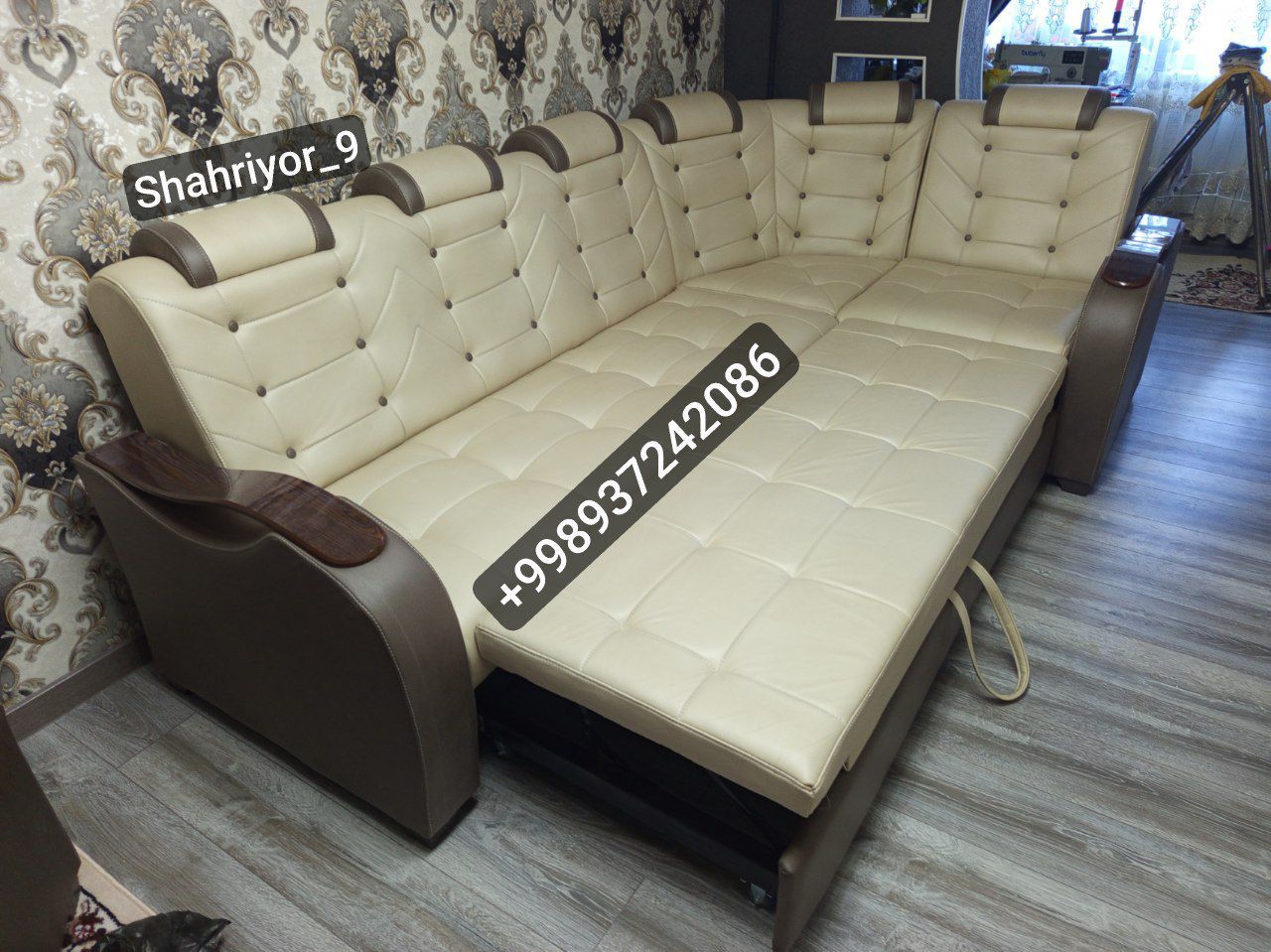 Yumshoq mebellar yotoqxona