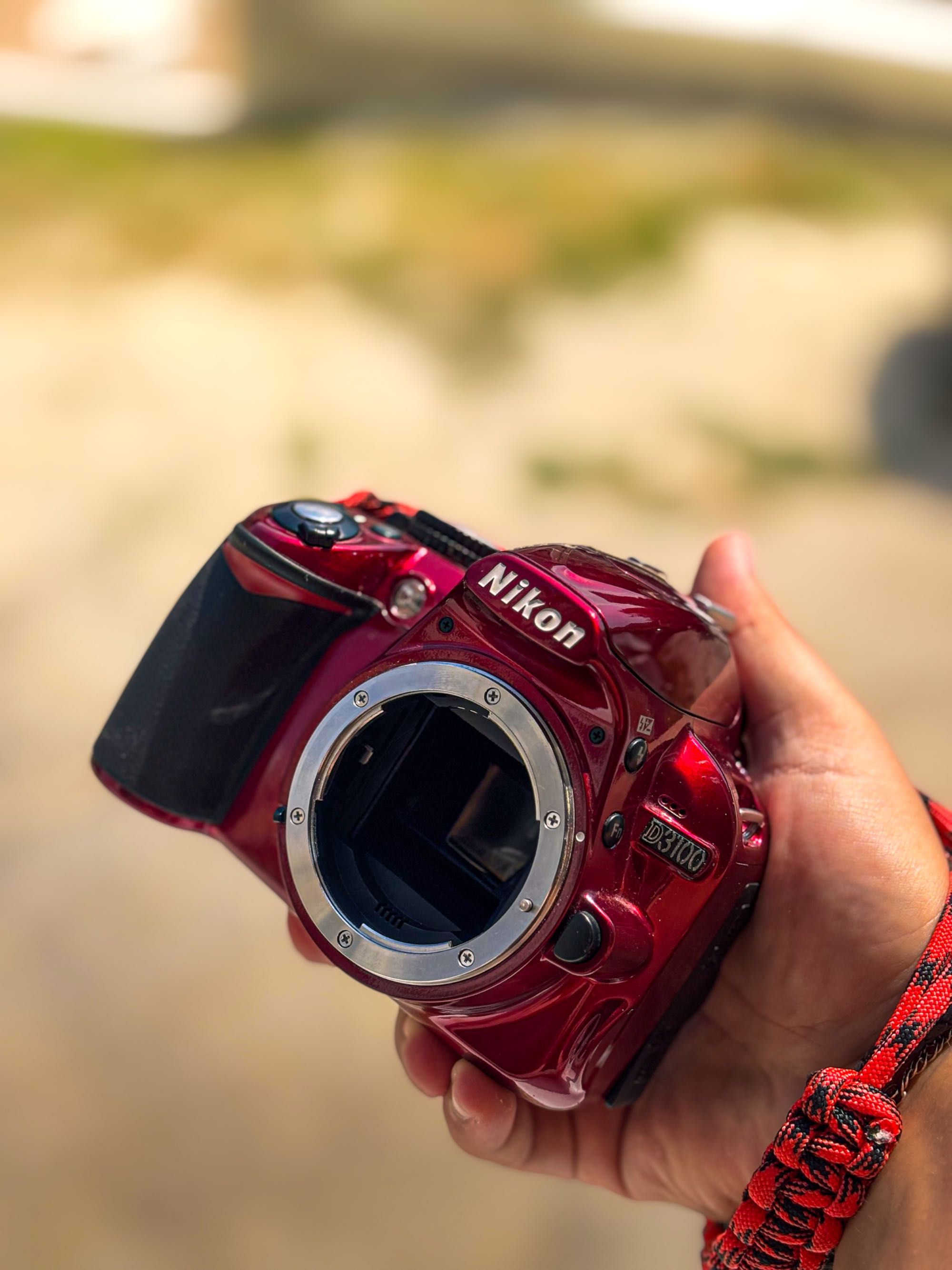 Nikon d3100 RED!