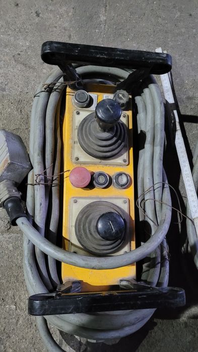 panou comanda mobil joystick utilaj pod rulant macara turn instalatie
