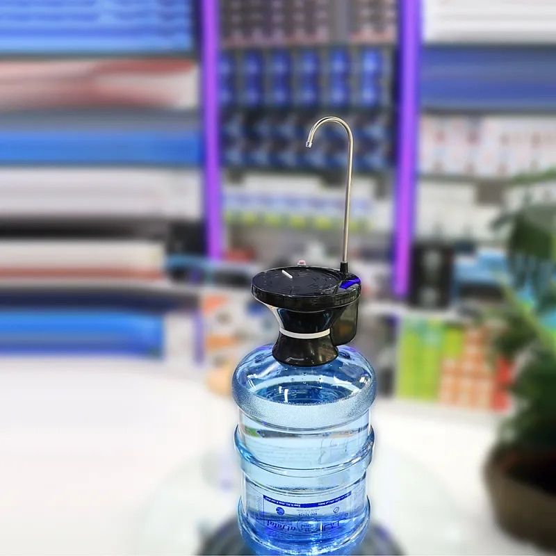 Pompa electrica dozare apa, cu suport pentru pahar