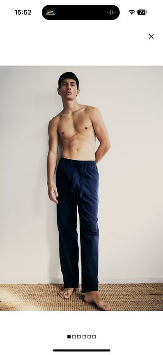 2 perechi pantaloni pijama h&m barbati