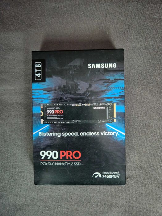 Samsung 990 PRO 4TB SSD M.2 PCIe/NVMe 2280