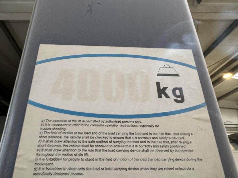 Vand elevator 4000 kg TCE