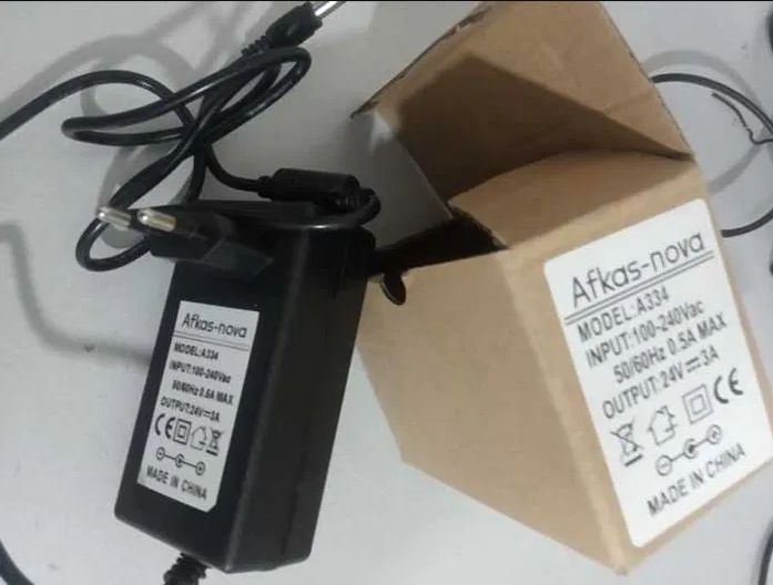 24 вольта и другое напряжение есть - блок питания, зарядка