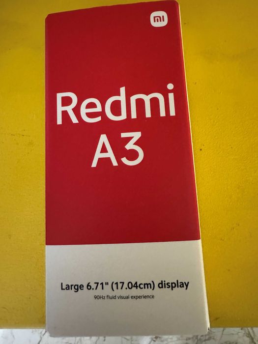 Смартфон Xiaomi Redmi A3, 3GB RAM, 64GB, 4G, Black