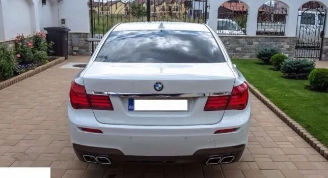 Ornamente tobe Tips evacuare sport BMW 760i seria 7 F01 F02 bmw seria7 tobe duble patrate ornamente duble F01 F02 comanda se plaseaza pe whatsapp