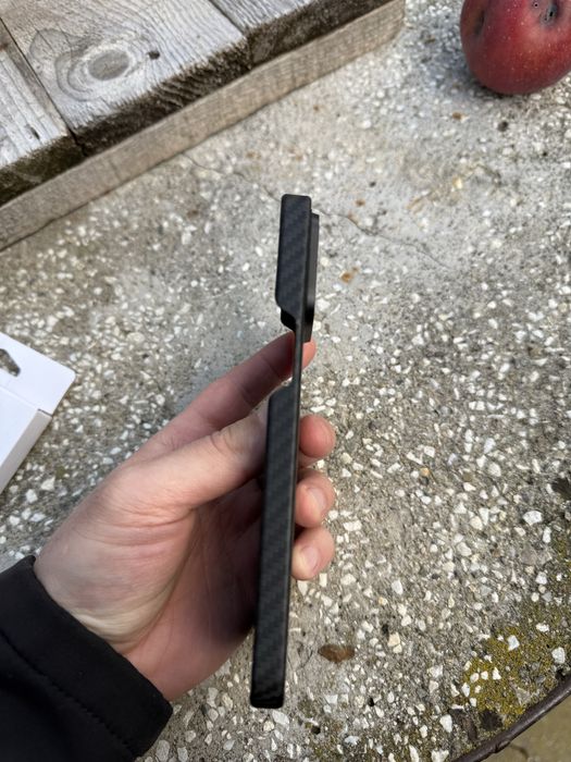 Husa iphone 15 pro max kevlar carbon spigen tactical