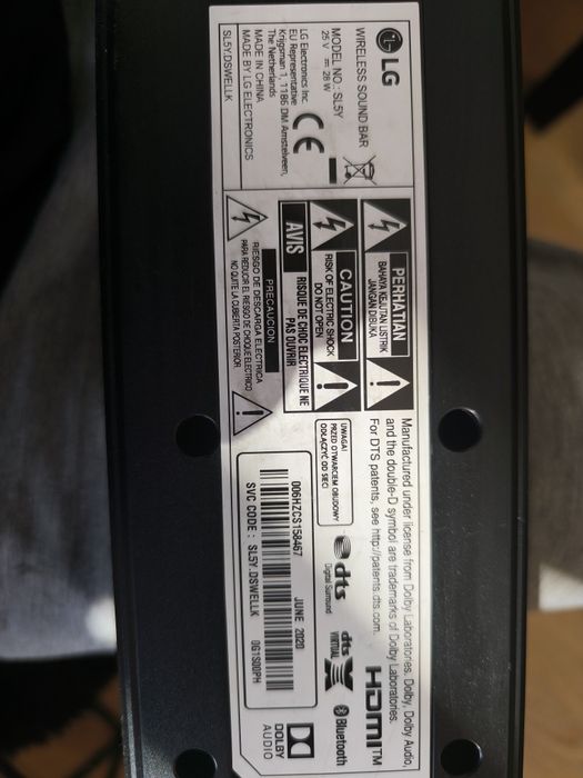 LG  Wireless soundbar/ Безжичен саунбар
