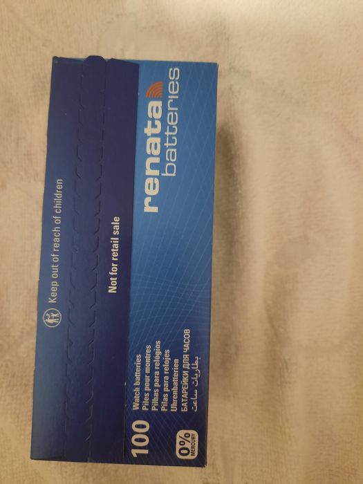 Батарейки 377 Renata Рената новые