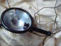 Лампа с Вогнутым Зеркалом внутри с эбонитовой ручкой около 25 см