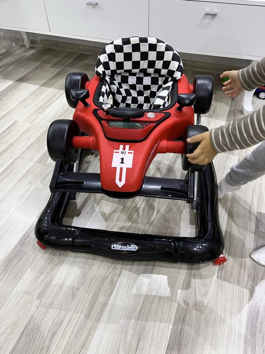 Проходилка 2в1 "SPORTIVO"червена