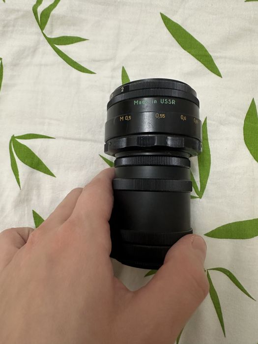 Советский объектив для фотоаппарата Гелиос