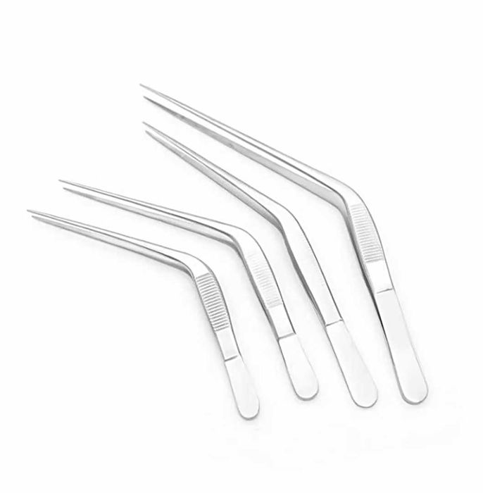 Пинцет 16 см под углом 250°