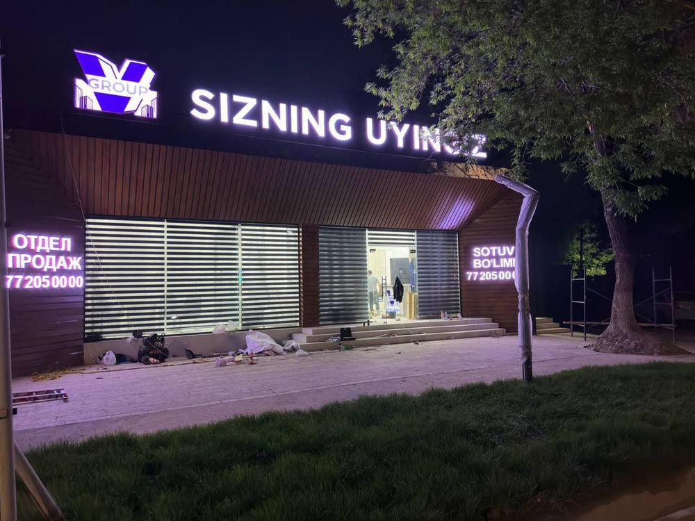 Reklama xizmatlarimizga 1 yil kafolt