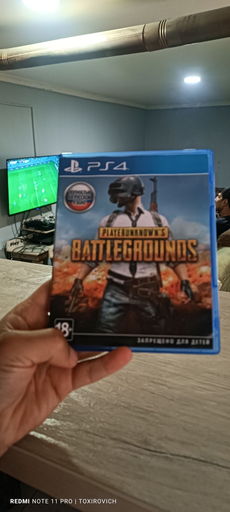 Pubg battleground Disk playstation 4 uchun