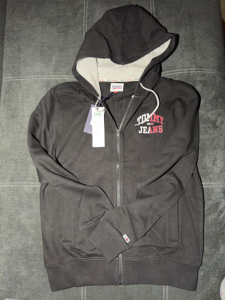 Tommy Hilfiger Jeans  bluza hanorac gluga original marimea M