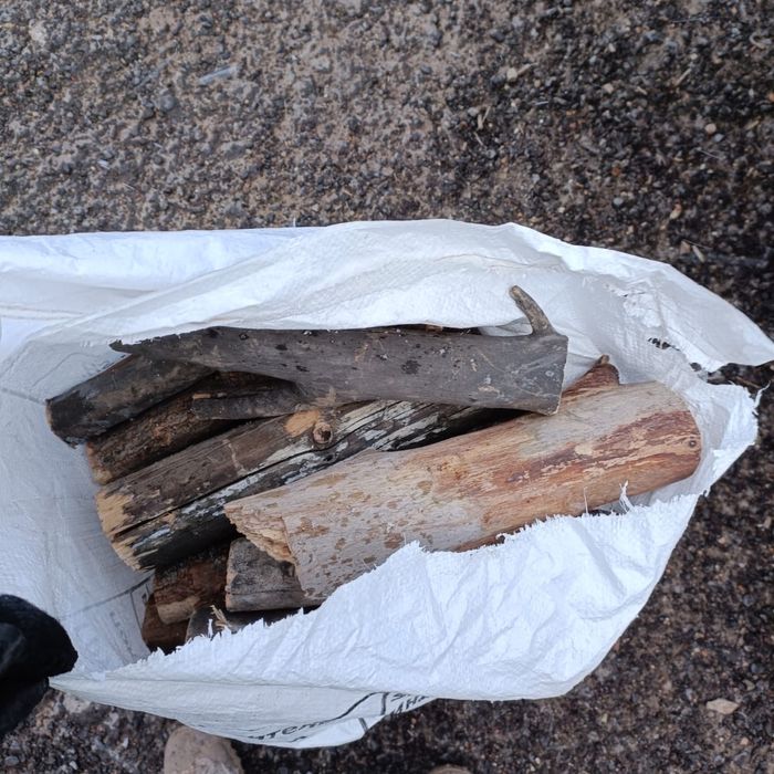 ДРОВА в мешках- Карагач!