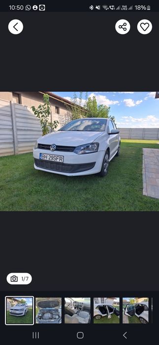 Vw polo 2013 1.2 tdi 55 kw