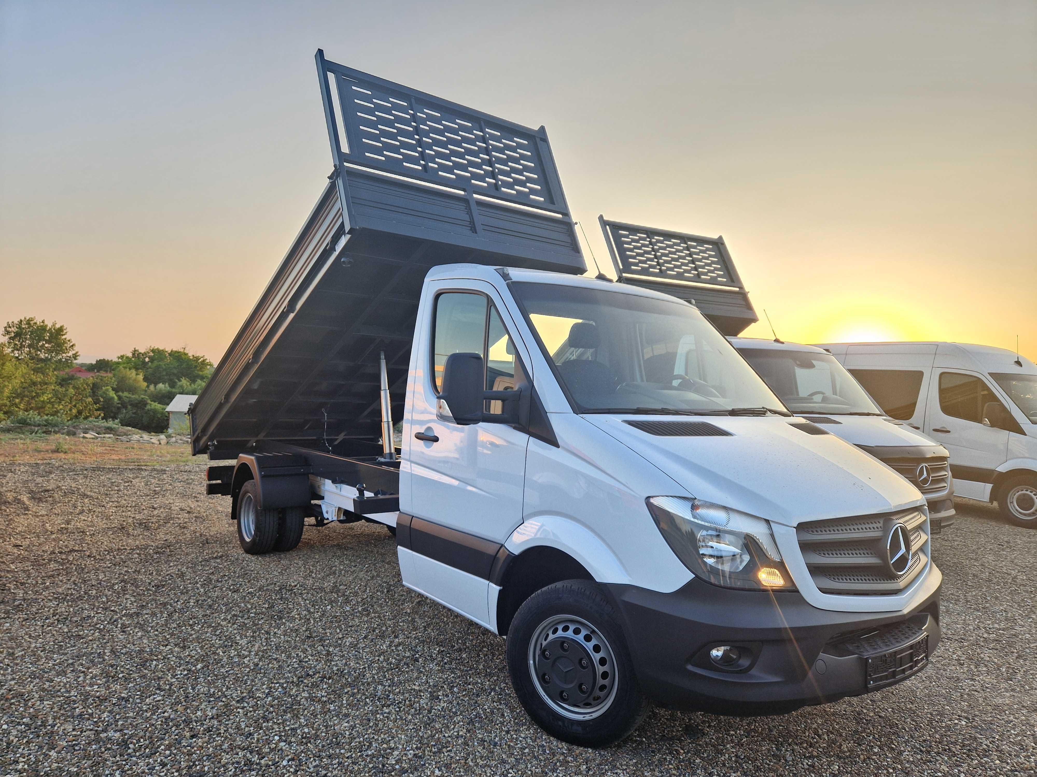 Mercedes-Benz Sprinter 416/419 Basculabil 2018 2.2CDi 160CP benă 4.30m