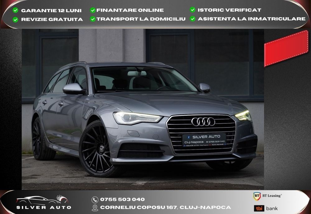 Audi A6 Sline  Led Euro 6 190cp Ultra Rate Garantie