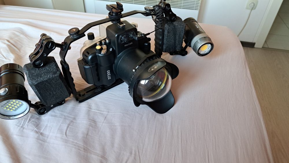 Комплект за подводна фотография - Seafrogs за Nikon D7200