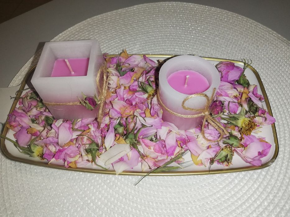 Ароматни свещи роза