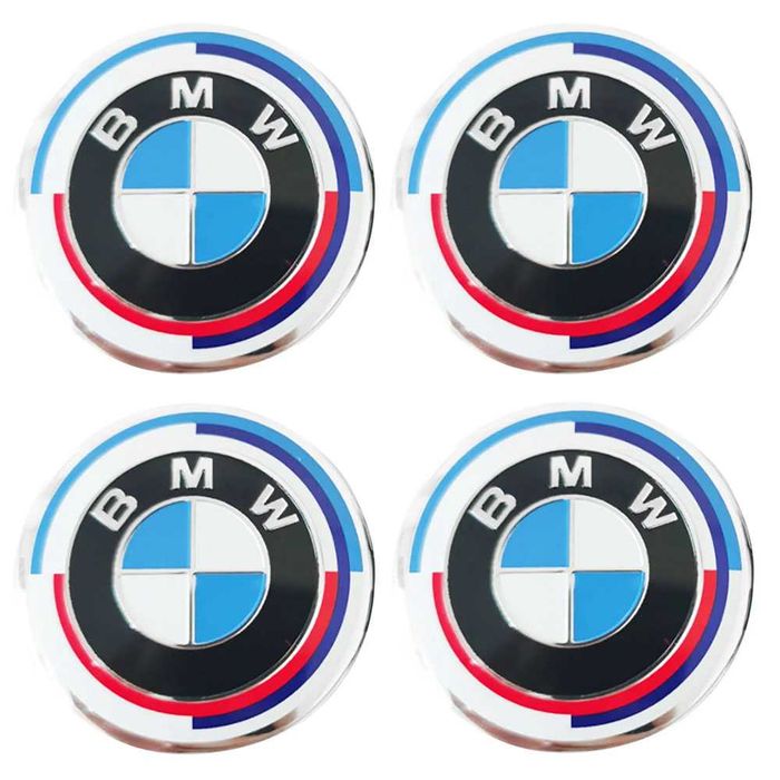 Set 4 capacele capace roata roti 68mm BMW pentru jante aliaj