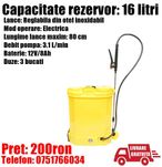 Pompa Aparat Stropit Vermorel Pulverizator Electrica 16L+LivratGratuit