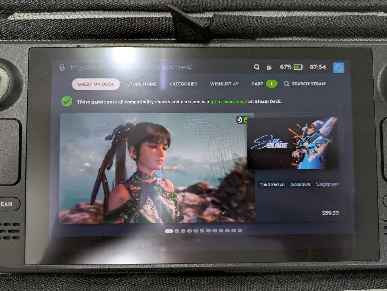 Steam Deck LCD (не OLED!) 512 Gb