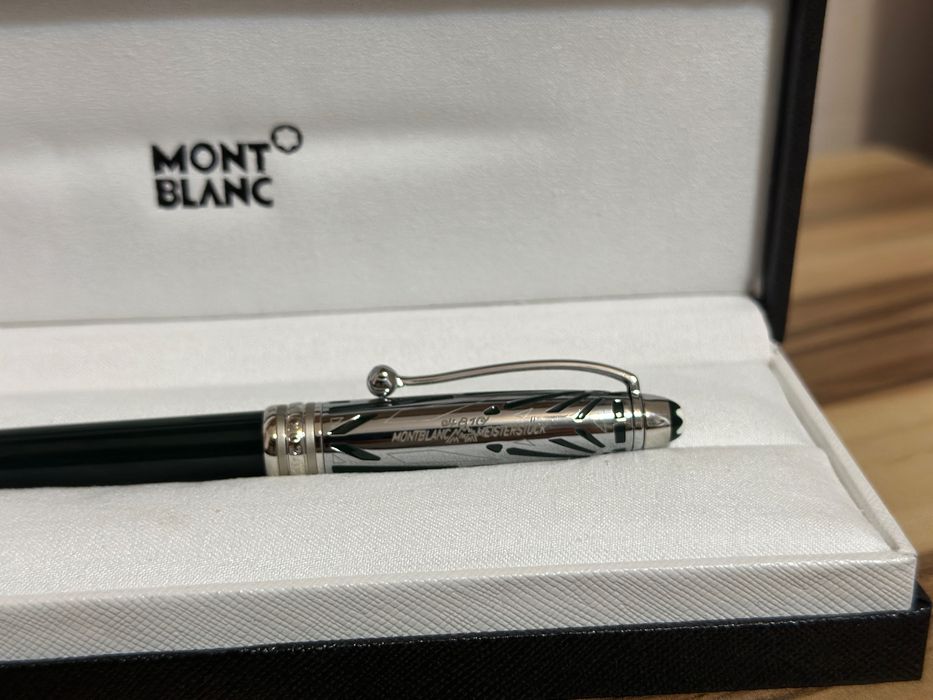 Stilou Montblanc Meisterstuck 100 years, Fountain Pen negru/verde