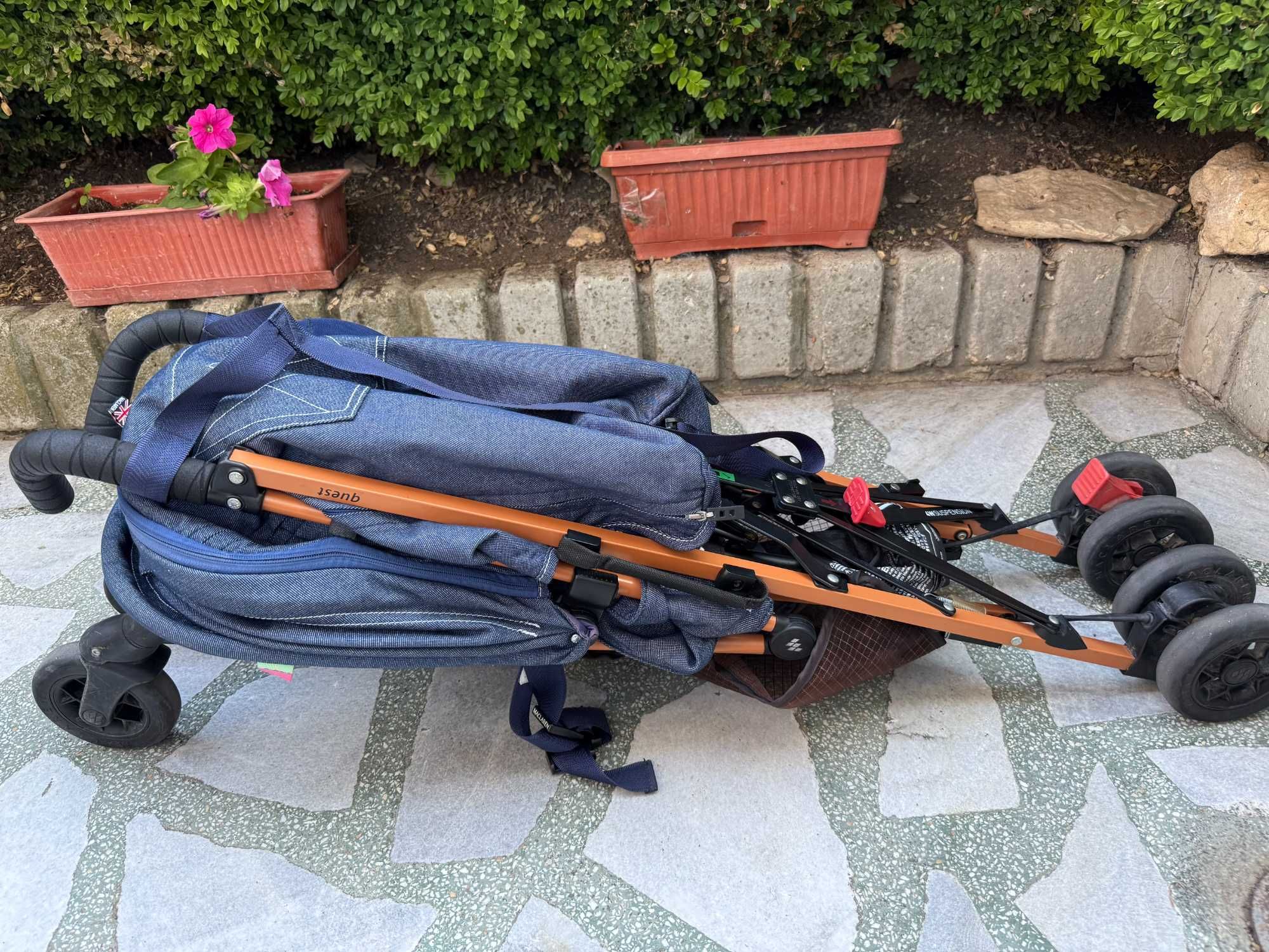 Количка MACLAREN QUEST Denim Indigo