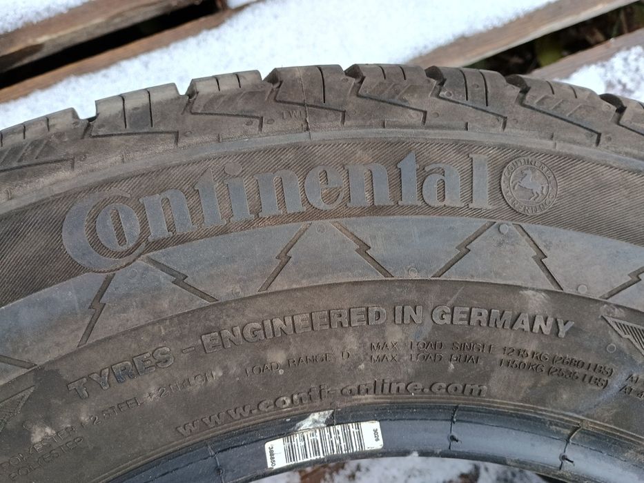 235 65 16 С, бус, микробус, зимна гума континентал, Continental cargo