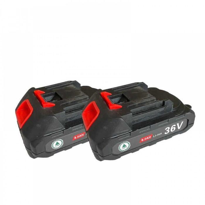 Акумулаторен мини трион Тайга с 2бр батерии 36V и 2бр вериги 20см