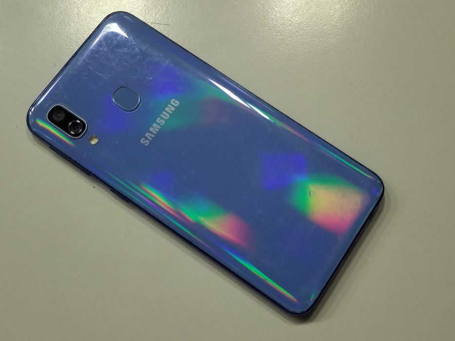 Samsung Galaxy A40 Blue Dual Sim Impecabil ca nou Poze Reale