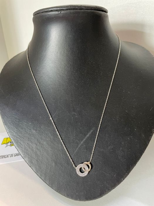 lanț aur alb 14k (m2)